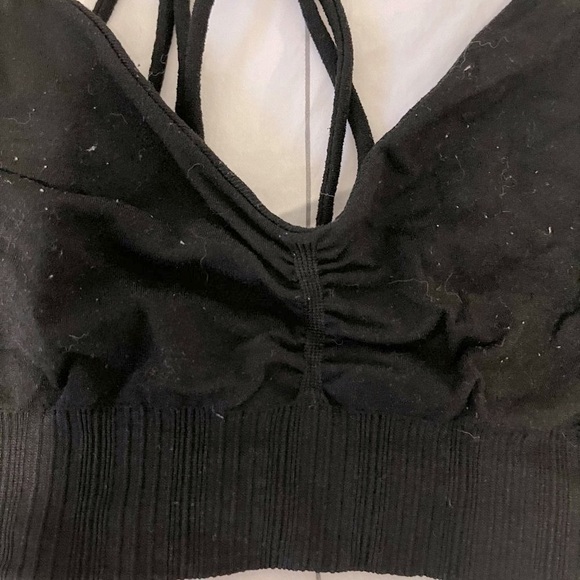 Athleta Light Support Strappy Bra Medium - Picture 2 of 4